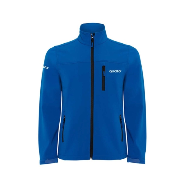Softshell de firmă albastru