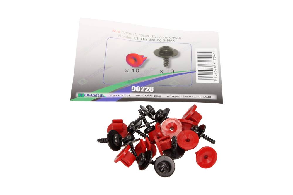 Set fixări protecţie sub motor