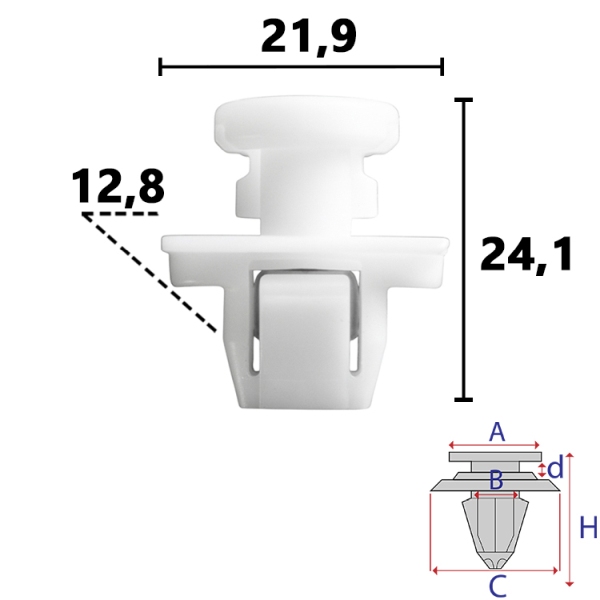 Clips, acoperire decorativa si protectie