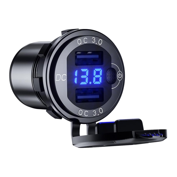 Priză pentru brichetă 2x USB QC 3.0 36W
