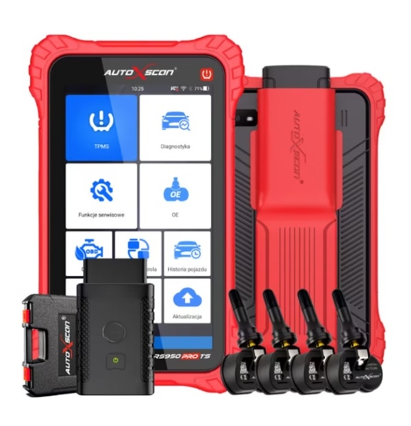Echipament autodiagnoza + 4 senzori TPMS