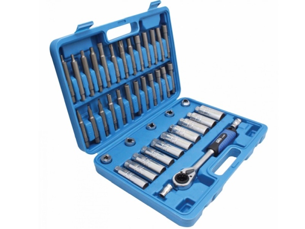 Set scule tijă piston amortizor 43 piese