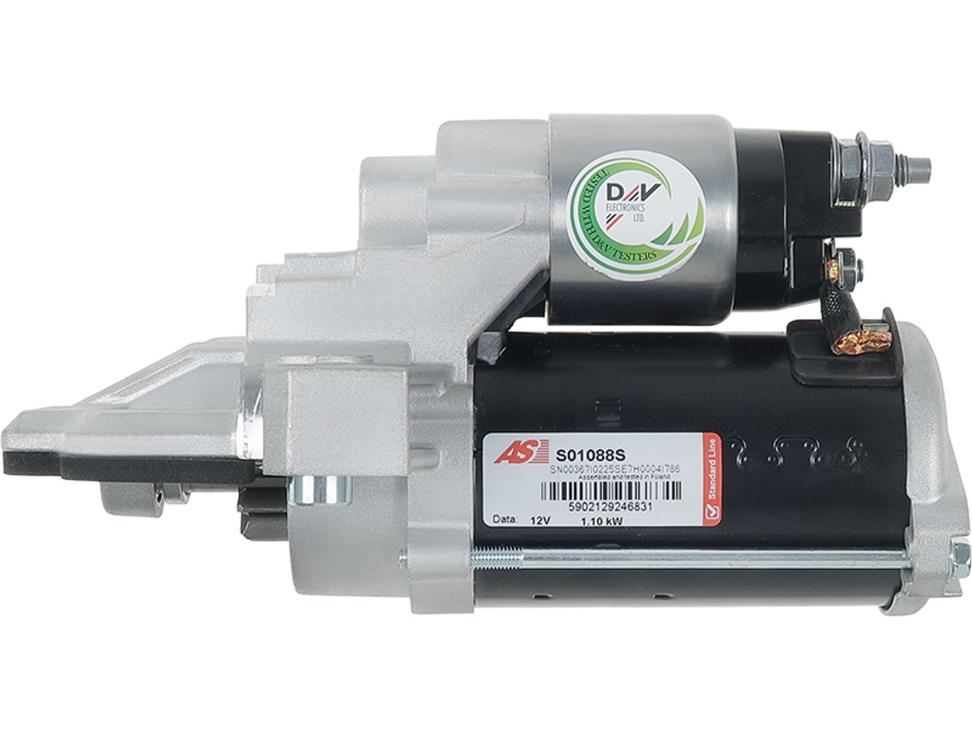 Starter 12V 1,1 kW 10 dinti