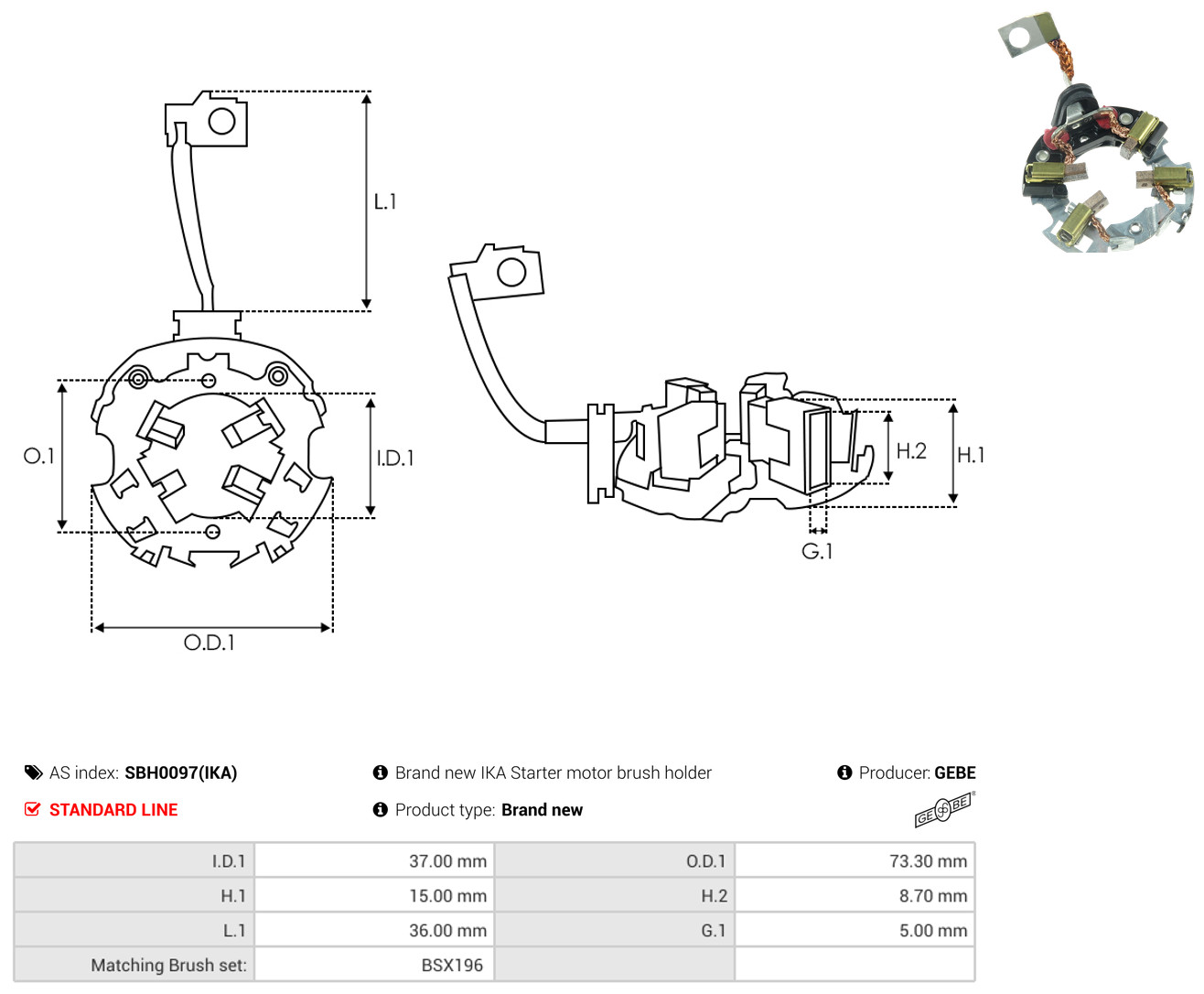 CHIT reparatie, demaror