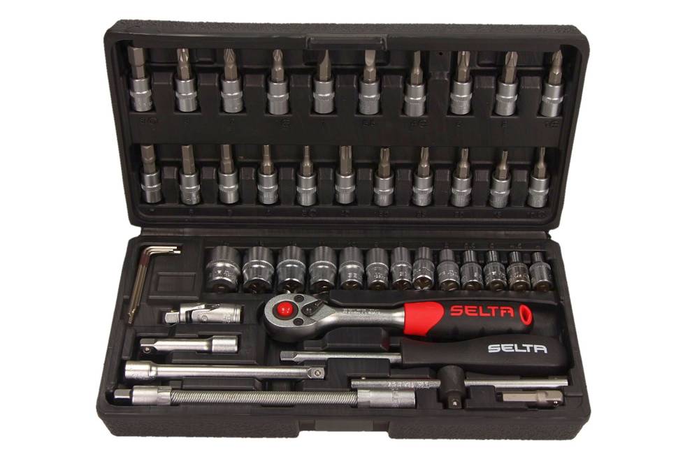 Set scule 1/4'' 46 piese