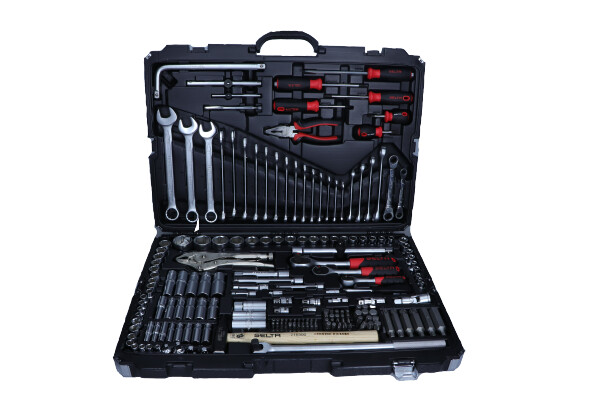 Set scule 1/4, 3/8, 1/2 202 piese