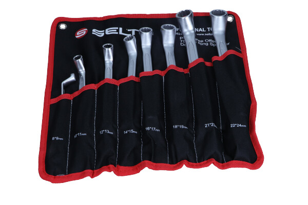 Set chei inelare 8 piese 8x9-22x24 mm