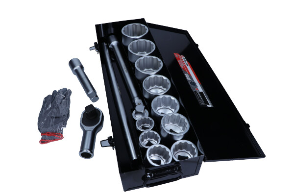 Set scule 12 laturi 1'' 15 piese