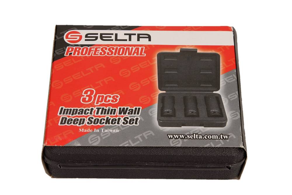 Cap impact set 3 piese 1/2'' 17-19-21 mm