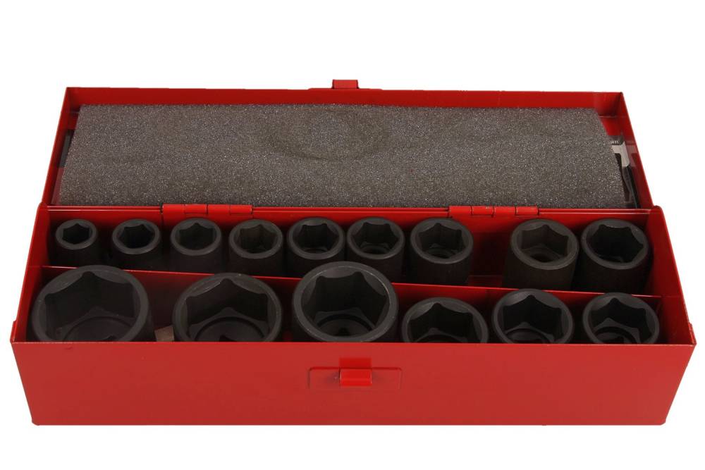 Cap cheie tubulara set 15 piese 1/2'' 10-32 mm