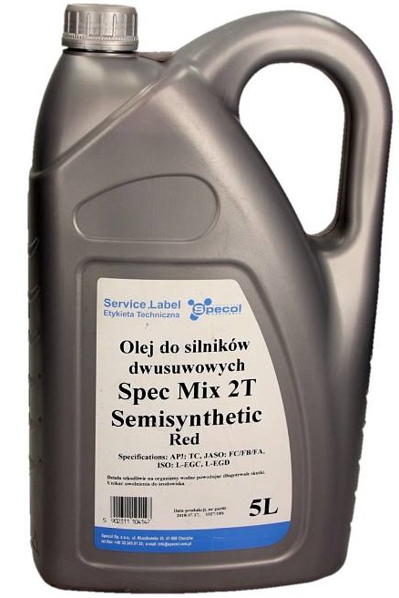 Ulei de motor SPECOL SPEC MIX 2T 5L