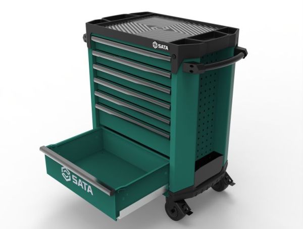 Trolley with equipment