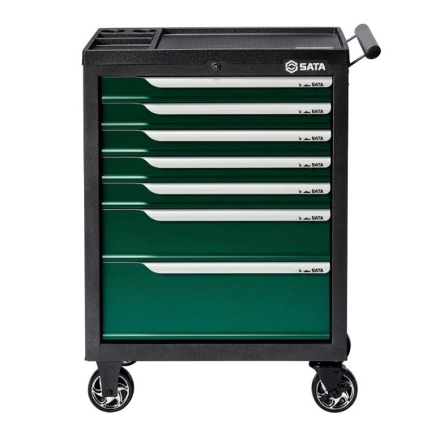 Trolley with equipment