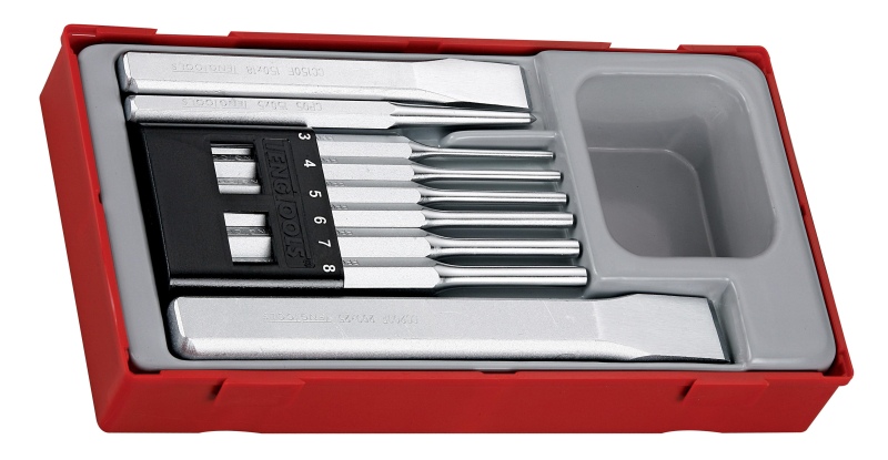 Insert with equipment for a workshop trolley