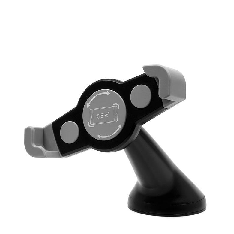 Suport telefon tip L negru 70 mm