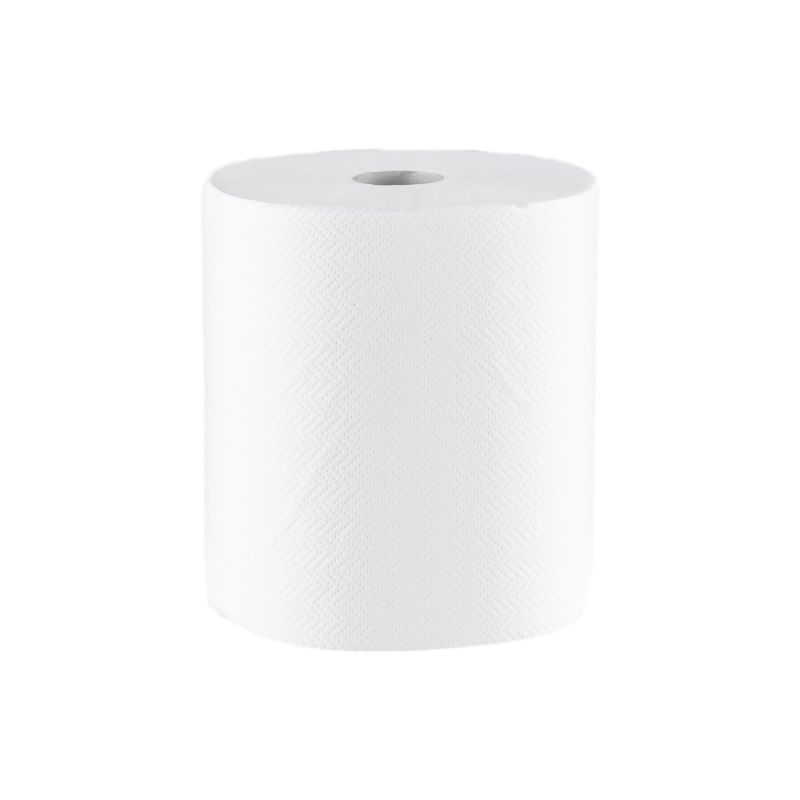 Material de curăţat atelierul hârtie albă 2 straturi 22,5 cm 145 m set 2 bucăţi