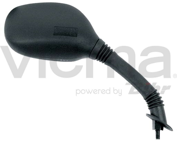 Oglinda exterioara dreapta 140 mm filet M10 negru