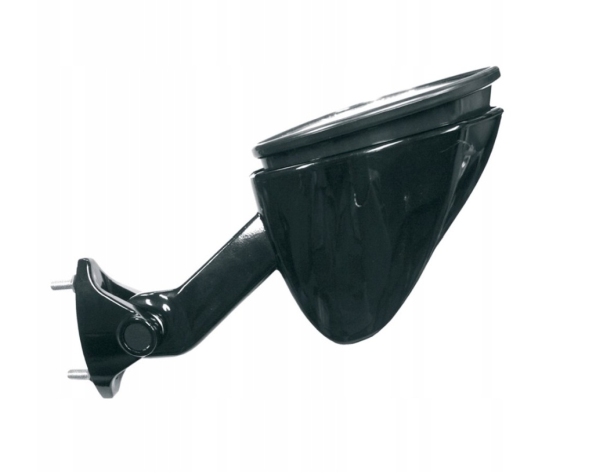 Oglinda exterioara stanga metal M10 negru