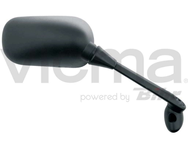 Oglinda exterioara dreapta 150 mm ABS filet M10 negru