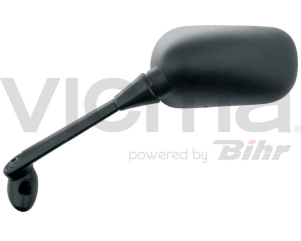 Oglinda exterioara stânga 150 mm ABS filet M10 negru