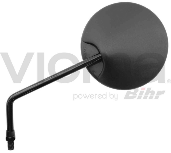 Oglinda exterioara stânga 115x125 mm ABS filet M10 negru
