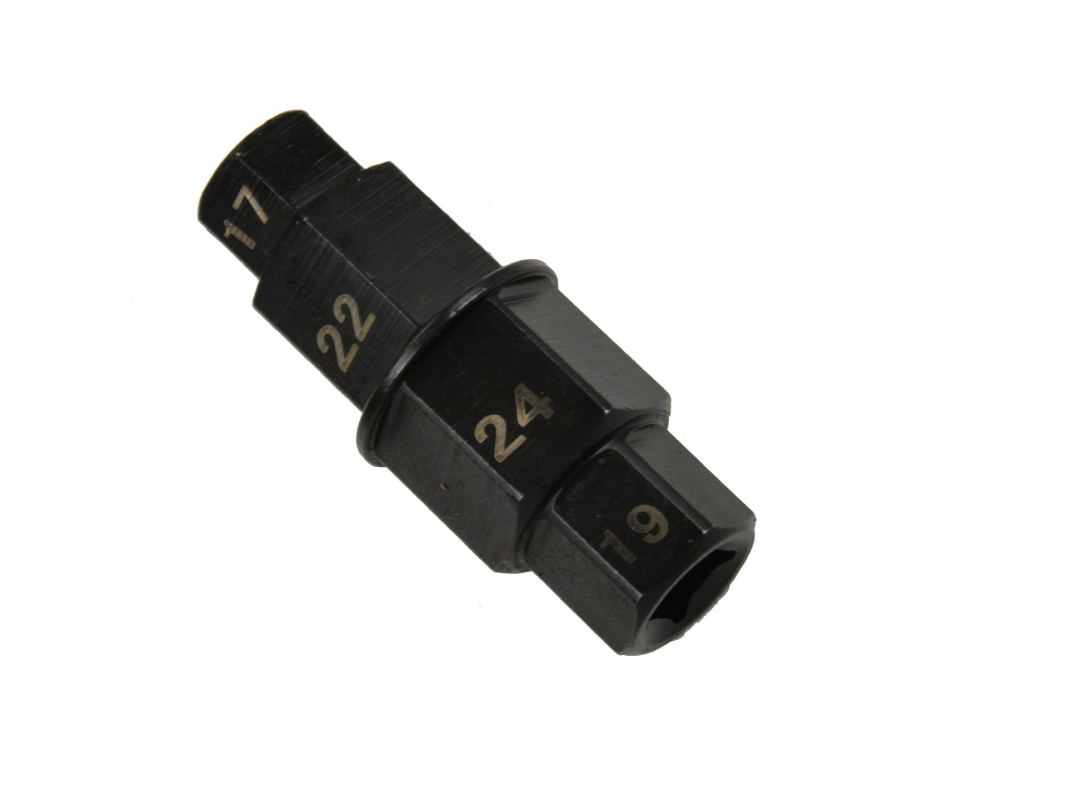 Insertie axă cuplă rapidă motocicletă 17x19x22x24 mm