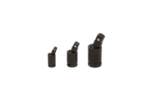 Articulatie, cheie tubulara 3 piese 1/4'' 3/8'' 1/2''