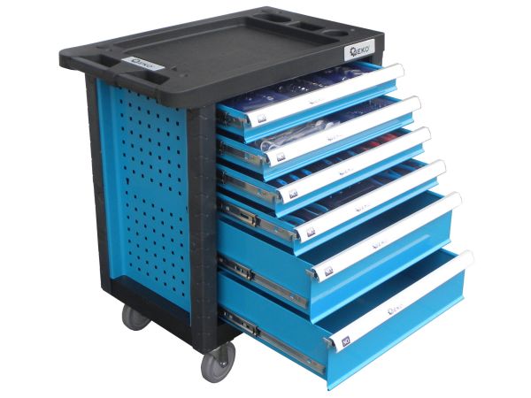 Trolley with equipment