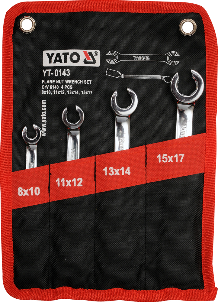 Chei Pentru Piulite Conice 8-17 MM SET DE 4