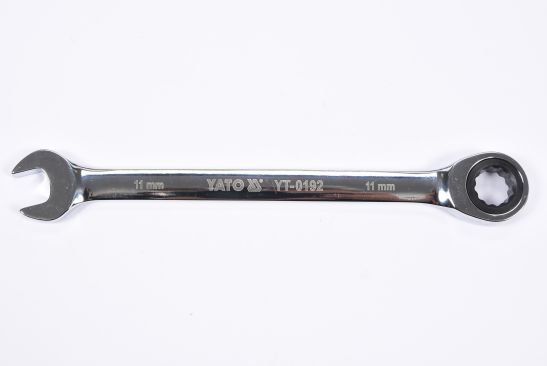 Cheie cu inel plat 11 mm cu clichet