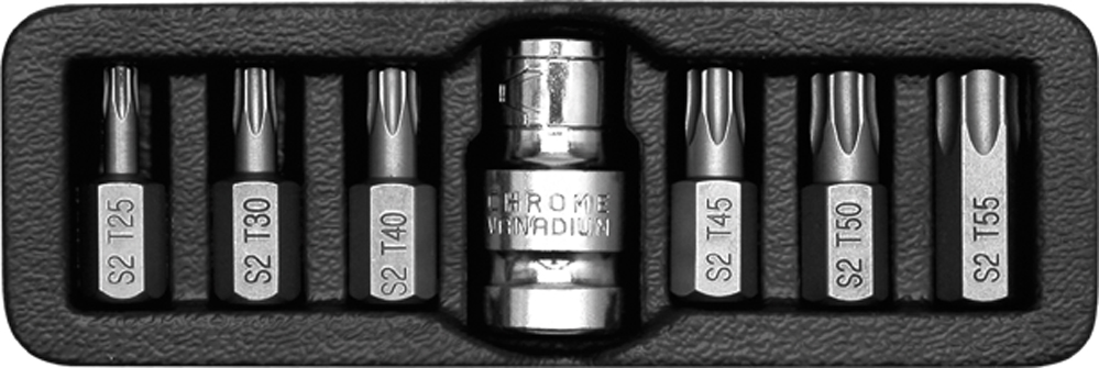 Set biti surubelnita Torx H4-H12 7 piese