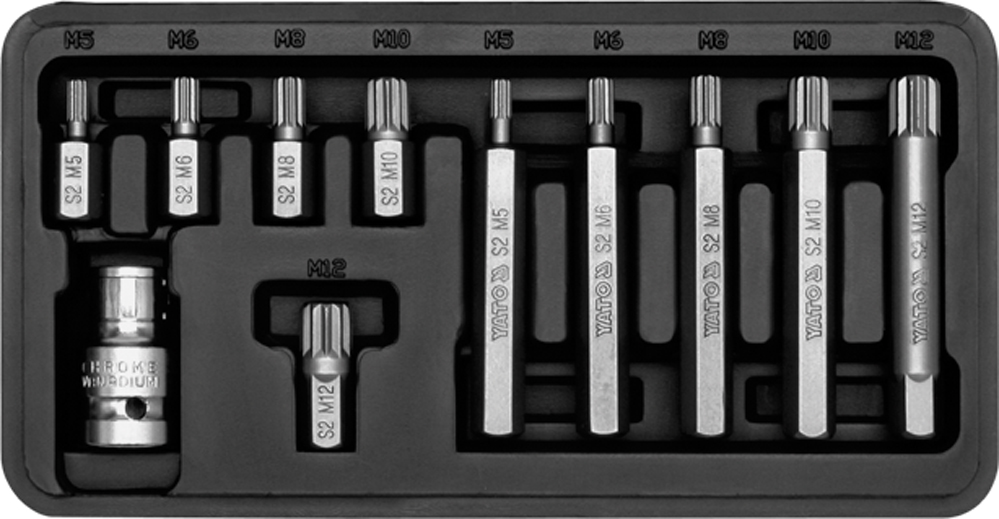 Set biti surubelnita Spline 11 piese