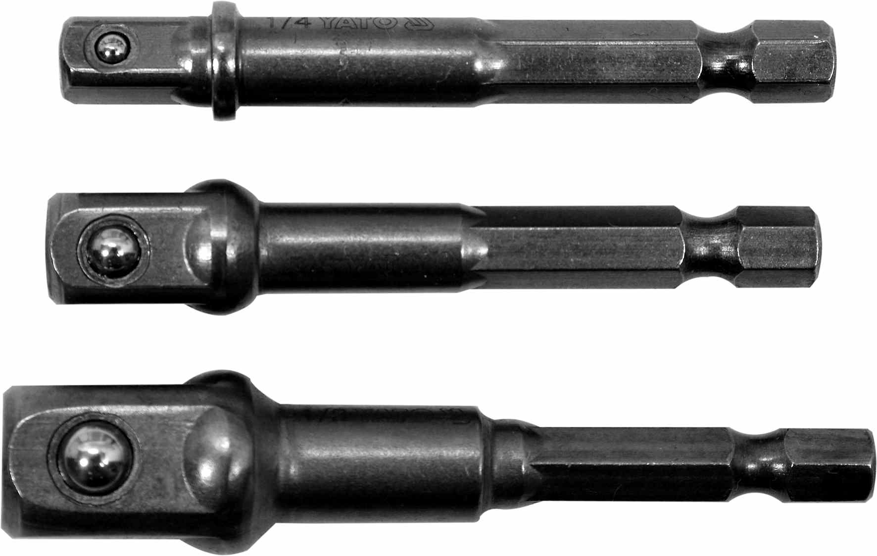 Bit pentru adaptor patrat hexagonal 1/4 3/8 1/2