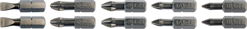 Set biti surubelnita 25 mm 10 bucati
