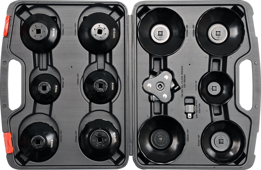 Set chei filtre de ulei 13 piese cu socket