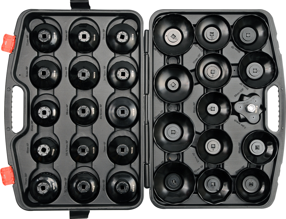 Set chei filtre de ulei 30 piese cu socket