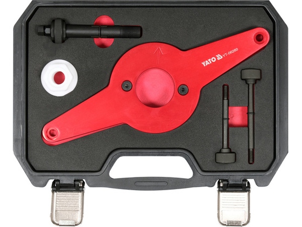 Set scule de fixare fulie amortizor vibraţii arbore cu piste