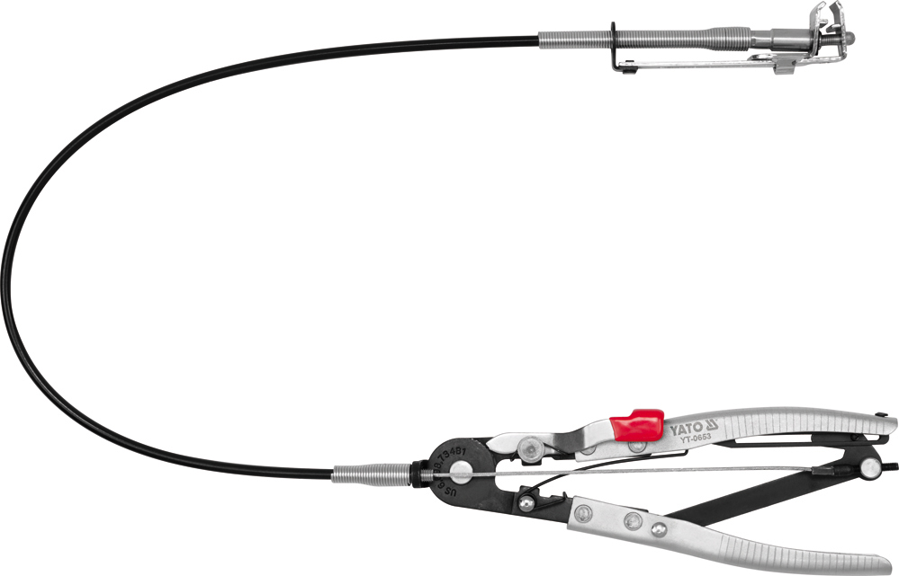 Clește colier furtune cu cablu 210 mm