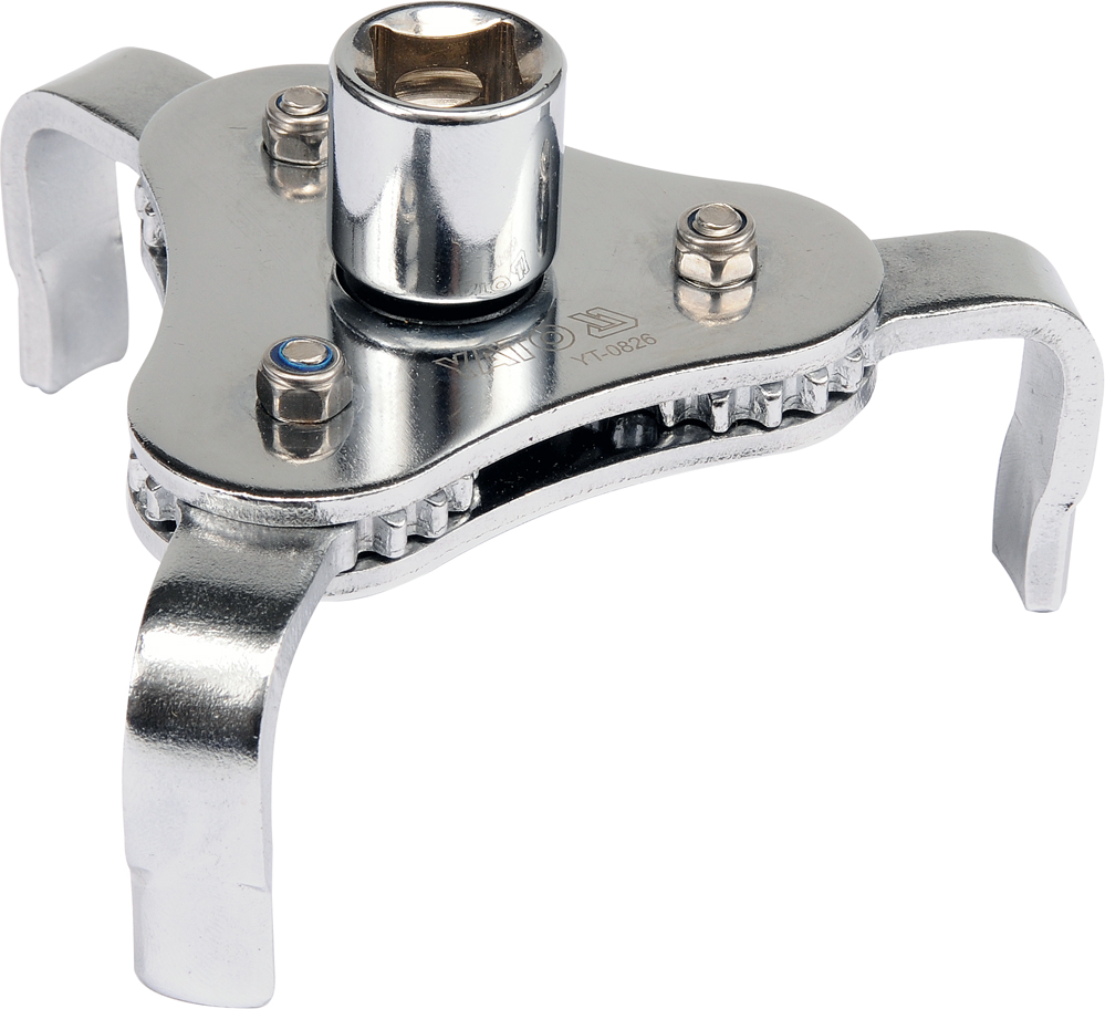 Cheie filtru ulei cu trei brațe 63-120 mm