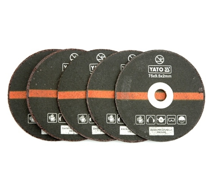 Disc debitare metal 75x2x9,5 mm set 5 bucăți