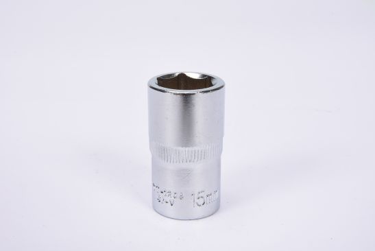 Tubulara de impact 1/2'' 15 mm hexgonal scurt 6 laturi