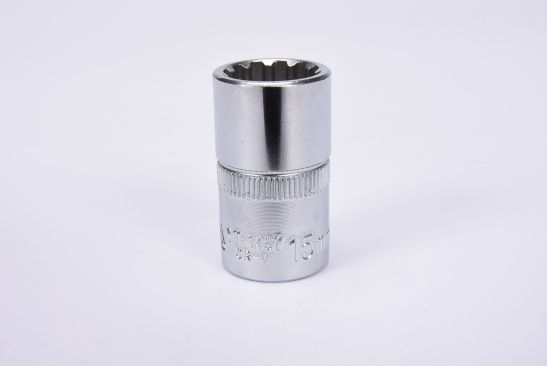 Tubulara de impact 1/2" 15 mm x 38 mm spline scurt 12 puncte