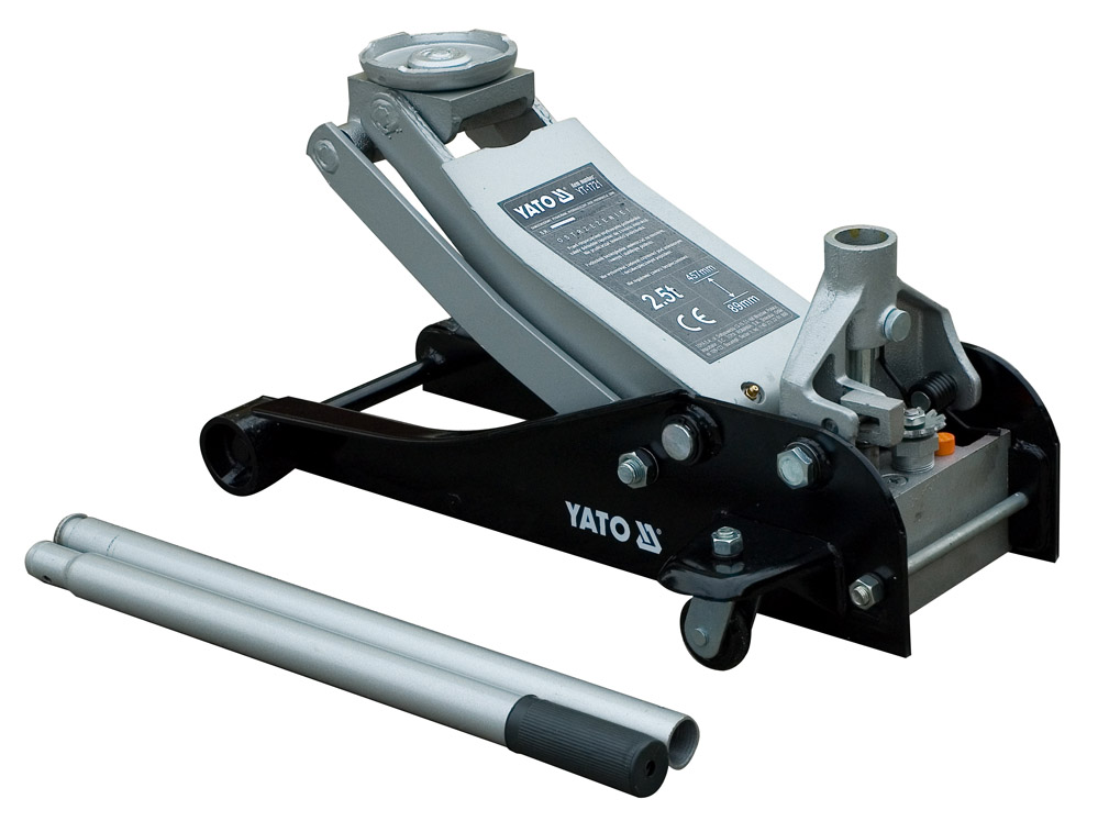 Cric Hidraulic Pentru Masini 2 5T 87-455MM YATO