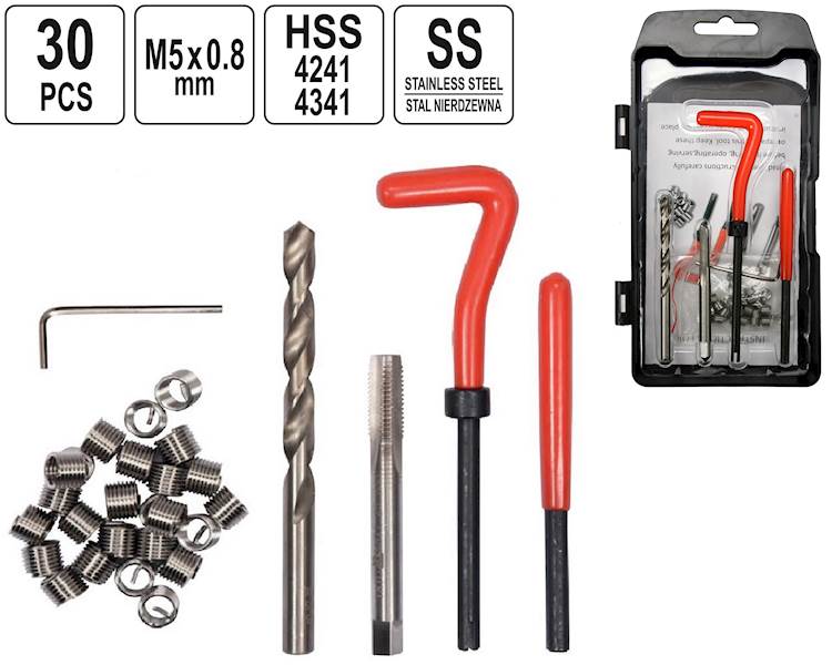 Set de reparare filet M5x0.8