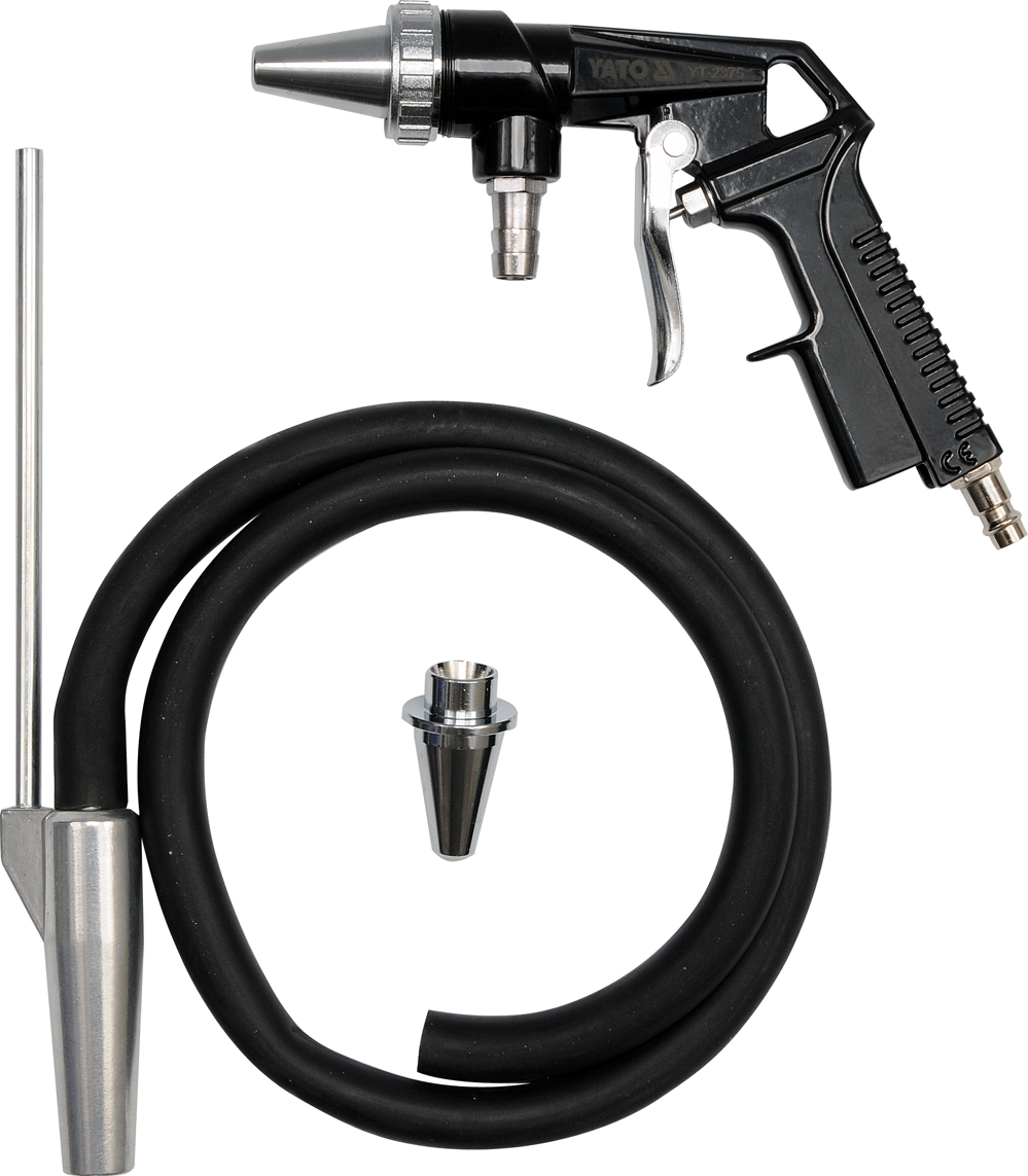 Pistol de sablat cu furtun