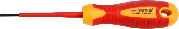 Insulated screwdrivers
