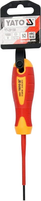 Insulated screwdrivers