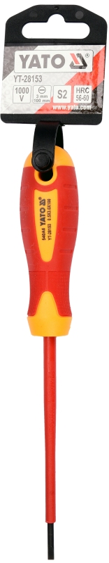 Insulated screwdrivers