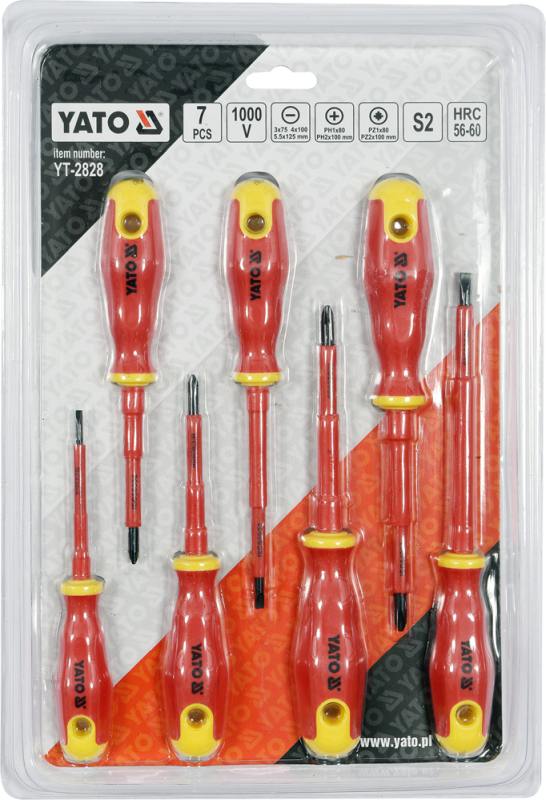 Insulated screwdrivers