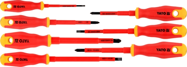 Insulated screwdrivers